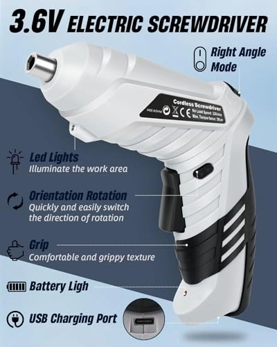 Electric Screwdriver - 1300mAh