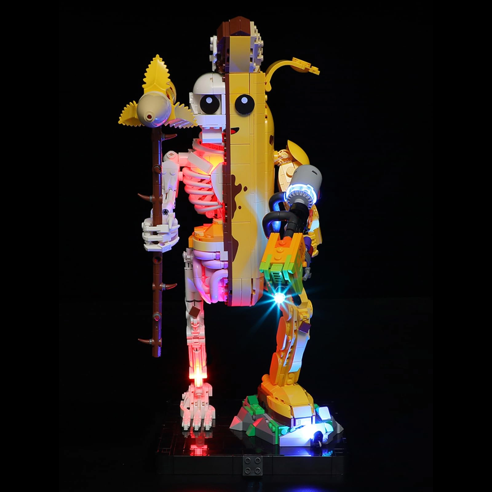 Mililier LED Light Kit for LEGO 77072 Peely Bone - USB/Battery Powered LED light only