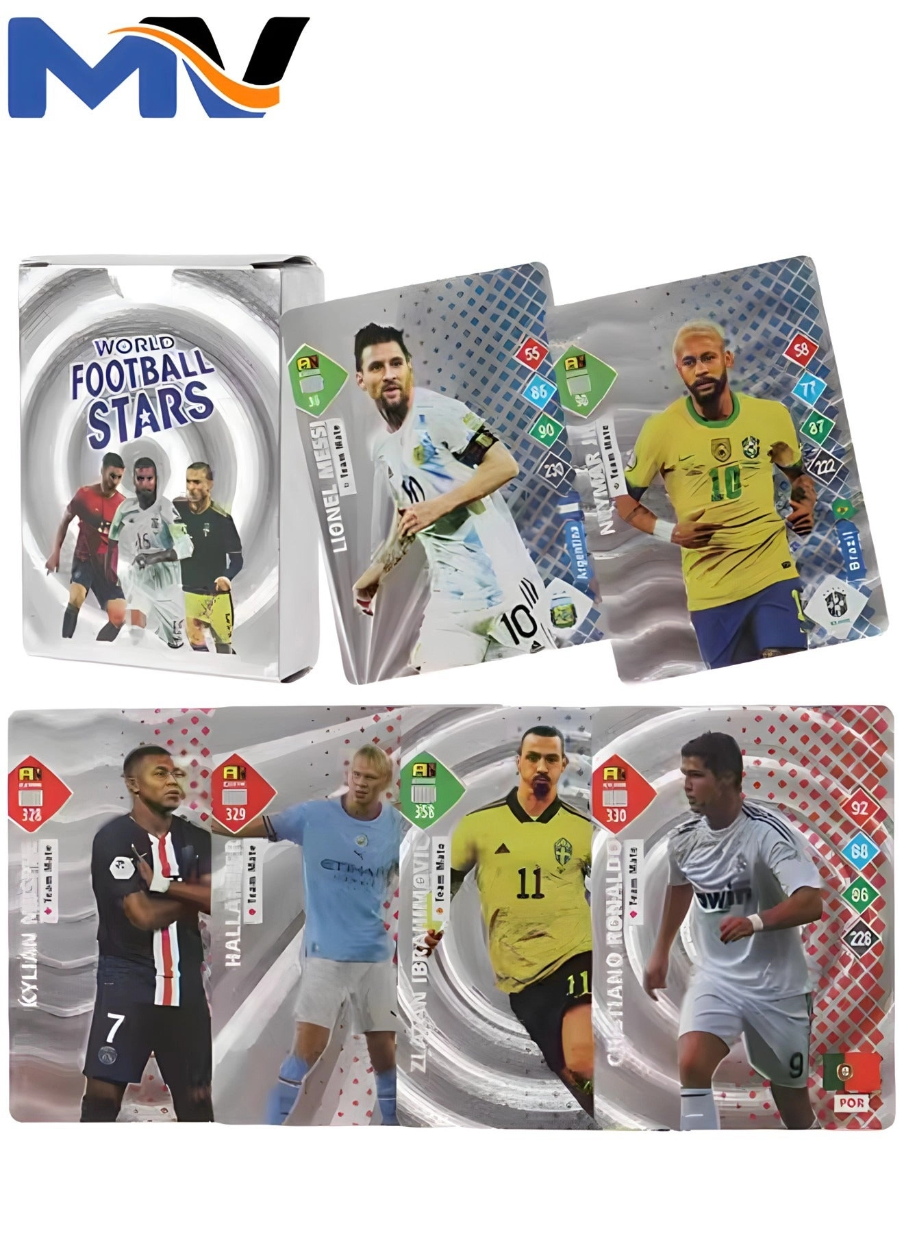Ball superstar Cards - 55pcs