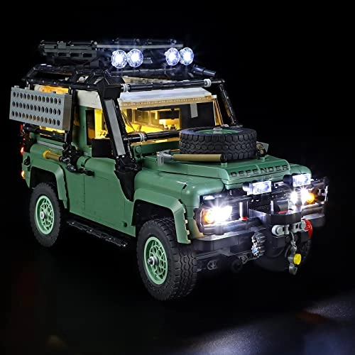 LED Light (10317) - for Land Rover Classic Defender 90 Green
