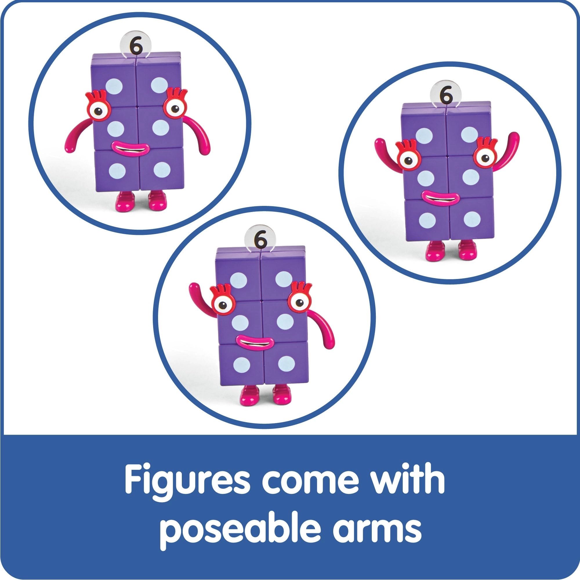 Numberblocks Friends Six to Ten