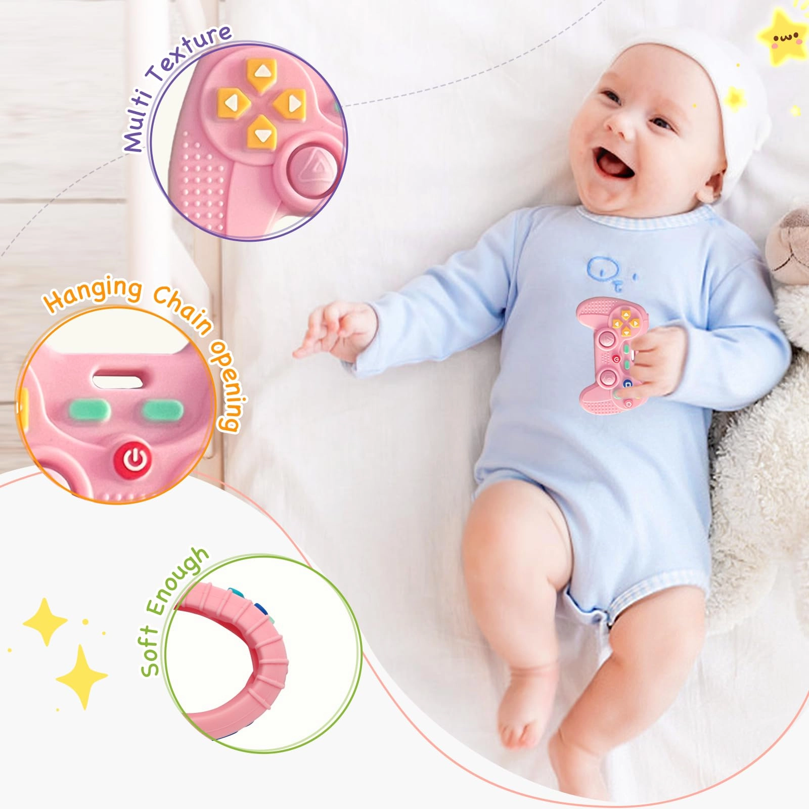 Remote Teether - Silicone