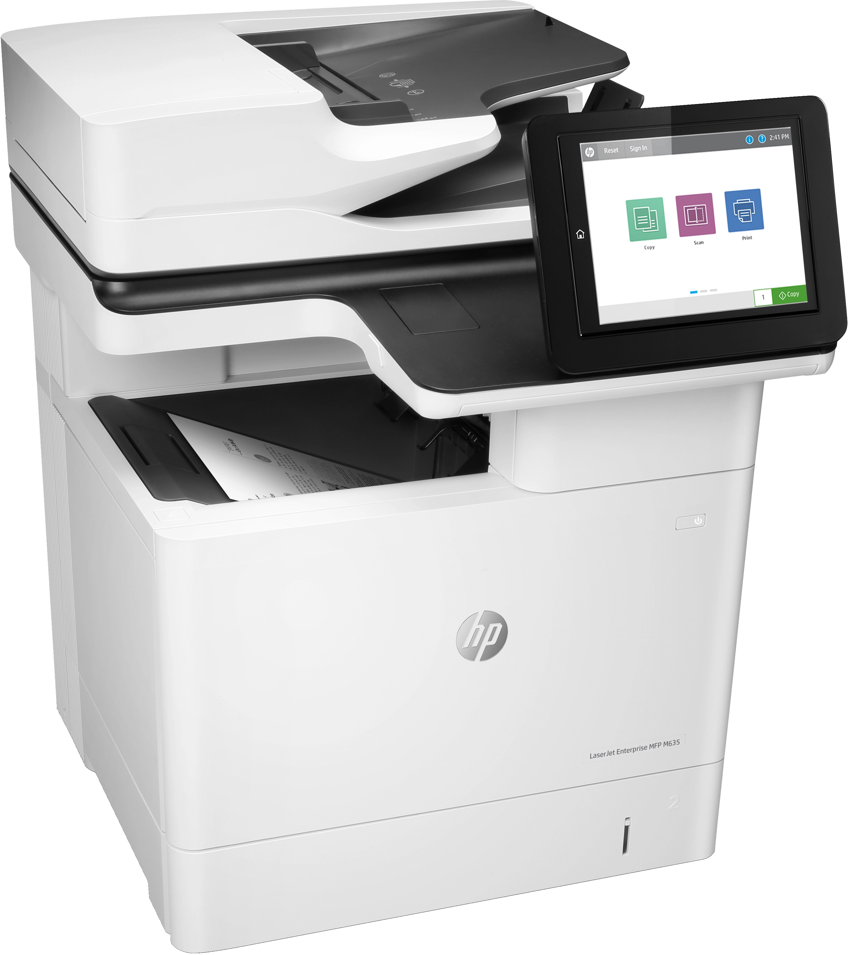 LaserJet Enterprise MFP M635h - White/Black