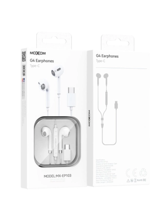 MOXOM MX-EP103 Wired Earbud