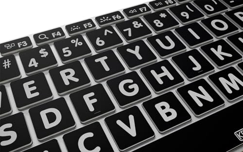 Large Print Backlit Pro Aluminum Keyboard - US Wired