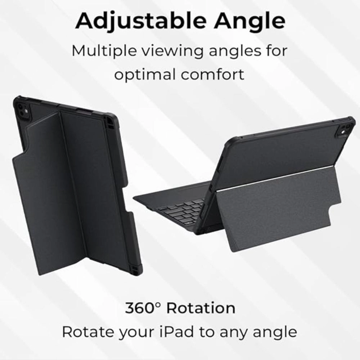 Keyboard Case with Screen Protector for iPad Pro 13-inch (2024)