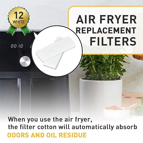 Air Fryer Replacement Filters - 12 Pcs