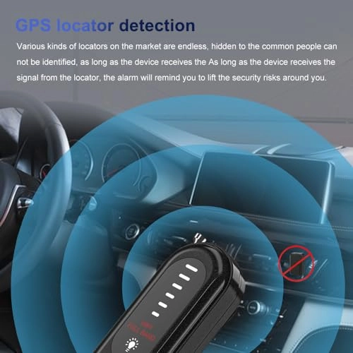 Hidden Camera Detector - 6 Levels Sensitivity 3 Detection Modes Portable