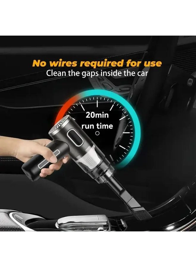 4-in-1 Wireless Handheld Vacuum Cleaner - 2000mAh