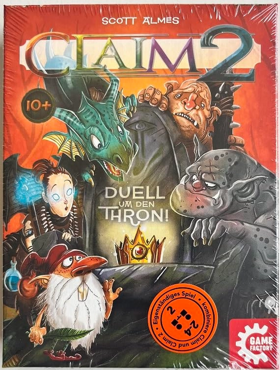 Claim 2: The Duel around the Throne - Card Game (German)