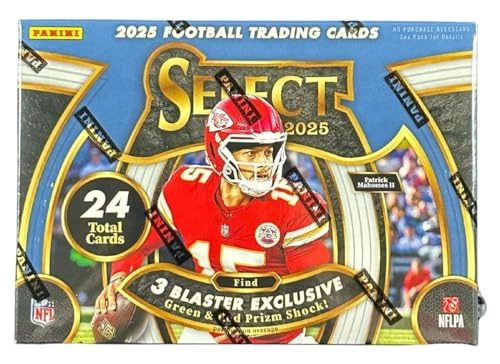 Select Football - 4 Cards per Pack 6 Packs per Box