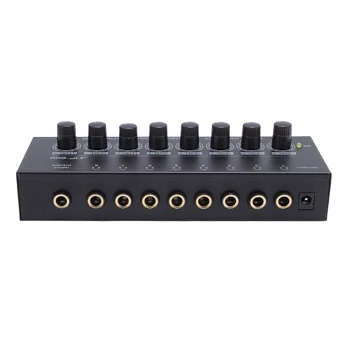 Headphone Amplifier - 8 Output 1 Input Low Noise