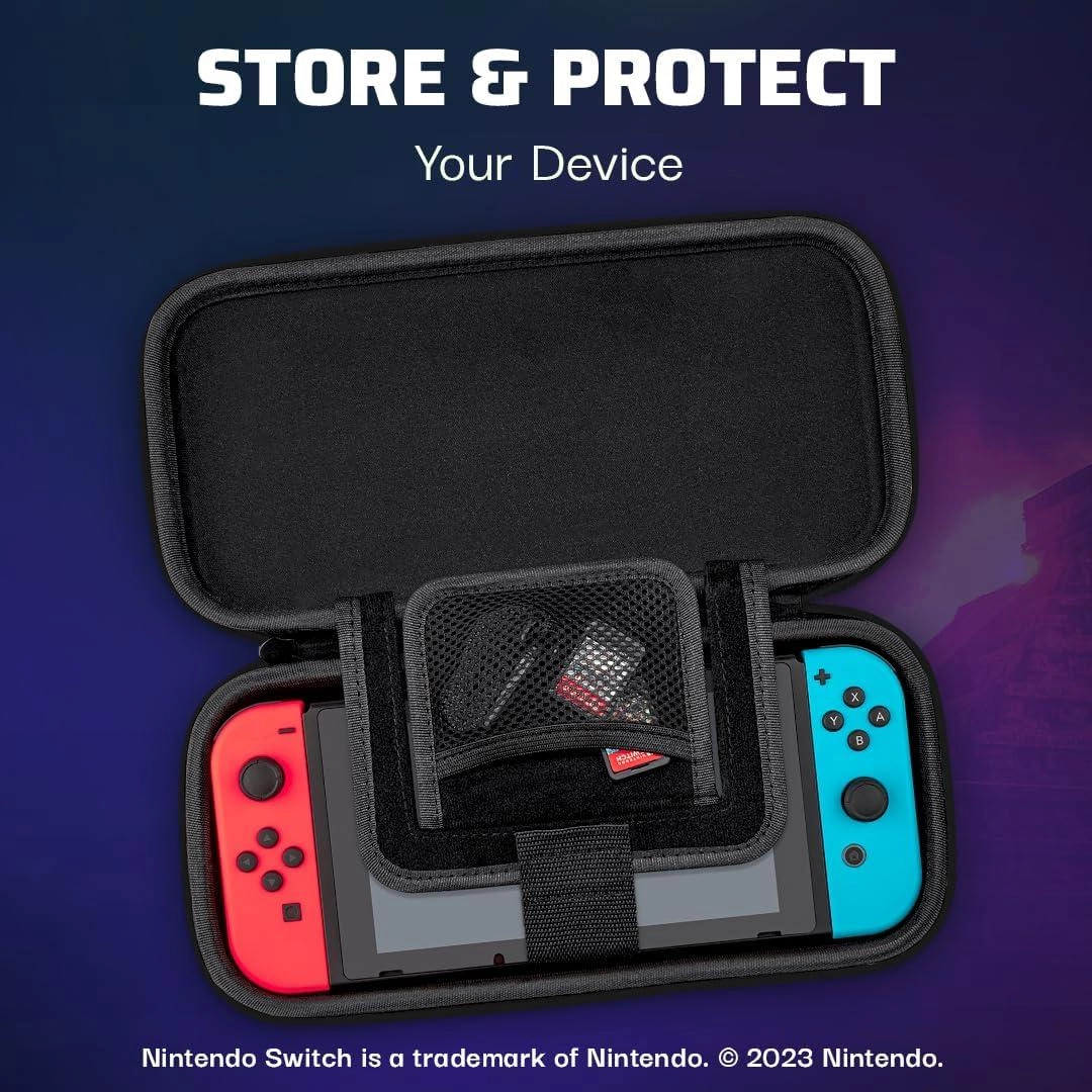 PDP Switch Slim Deluxe Travel Case - Switch OLED 14 game holder