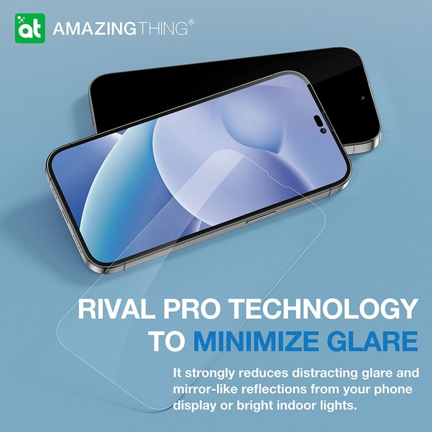 Clear Tempered Glass Screen Protector for iPhone 14 Pro