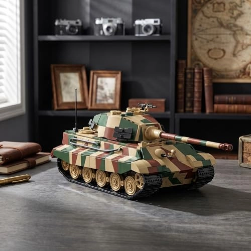 WW2 King Tiger II Tank - 1:28 ABS
