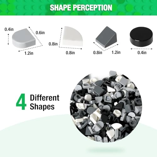 Flat Parts and Pieces - Classic Pixel Art 4800PCS