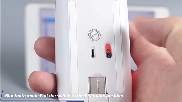 Tri-Mode Bluetooth Mouse - Wireless