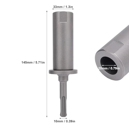 4 Slot Round Shank Driver - 20mm Curtain Installation