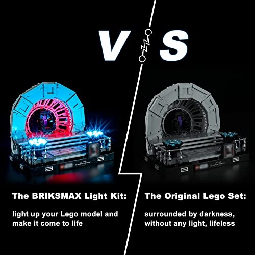 Led Lighting Kit for LEGO-75352 Emperor's Throne Room Diorama