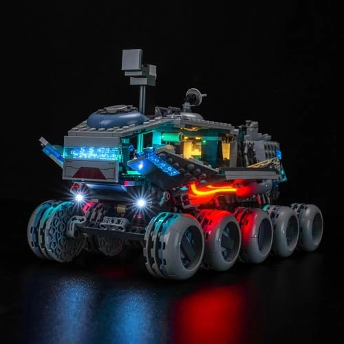 LED Light Set Compatible with Lego 75413 Republic Juggernaut - Standard Version Copper Line