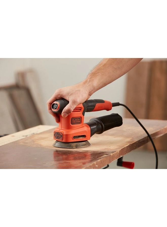 4-in-1 Multi Sander - 200W Orange/Black