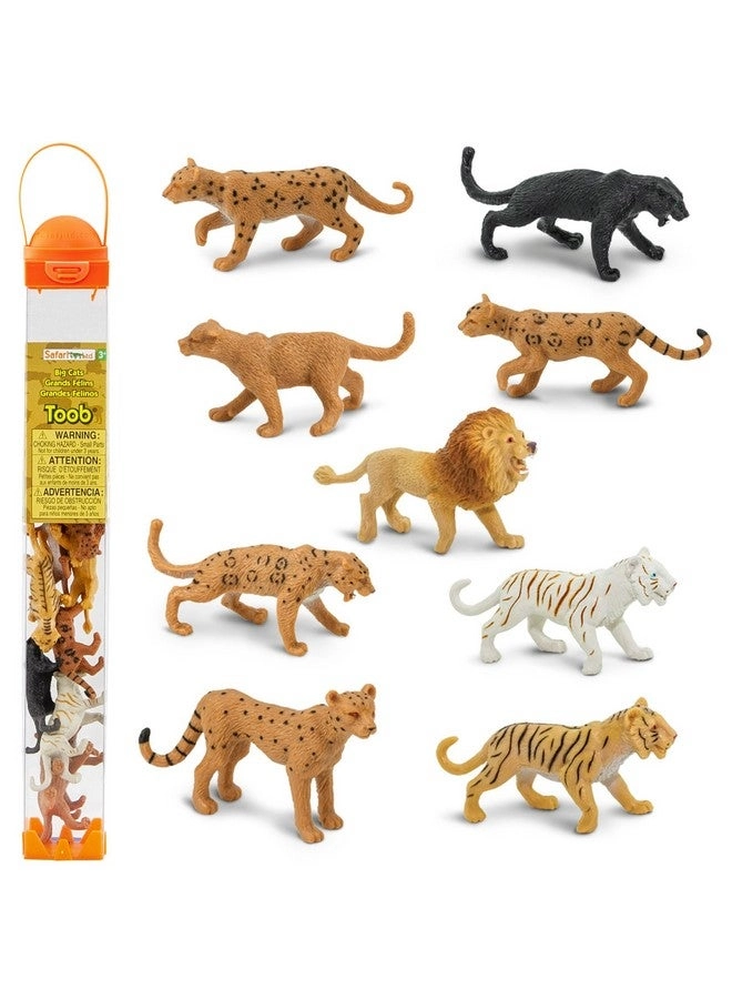 Safari Ltd Big Cats TOOB - Big Cats 9 pcs