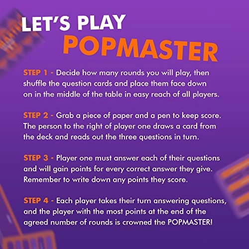 PopMaster - Card Game