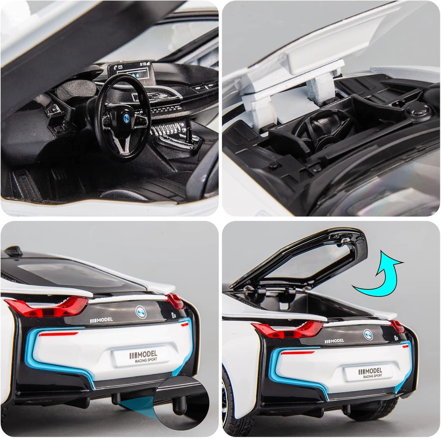 Aston Martin 1:22 - Sound Light Pull Back
