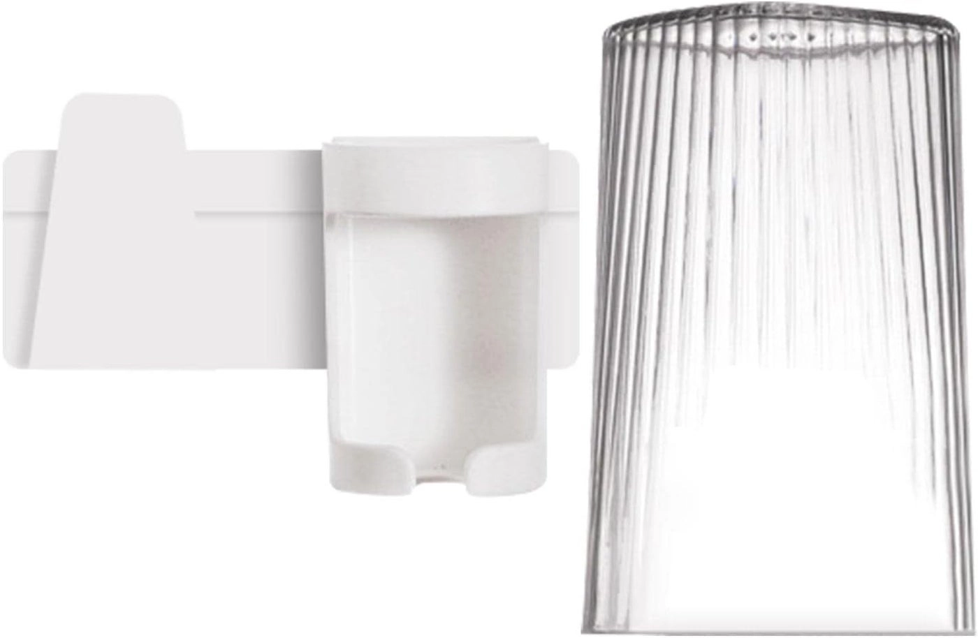 Toothbrush Wall Holder - Wall Mounted 2 Pcs
