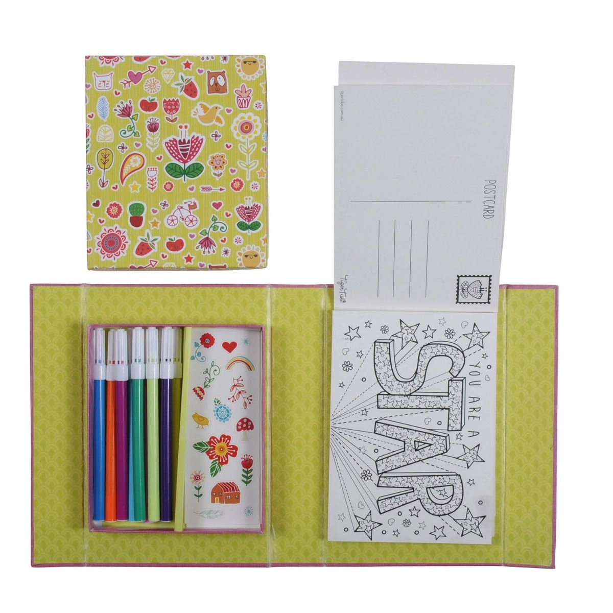 Postcard Kit Friends- 3+ years 30 pcs