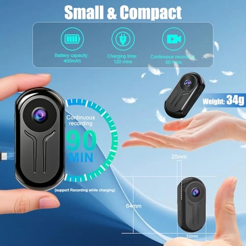 Mini Action Cam - 2K