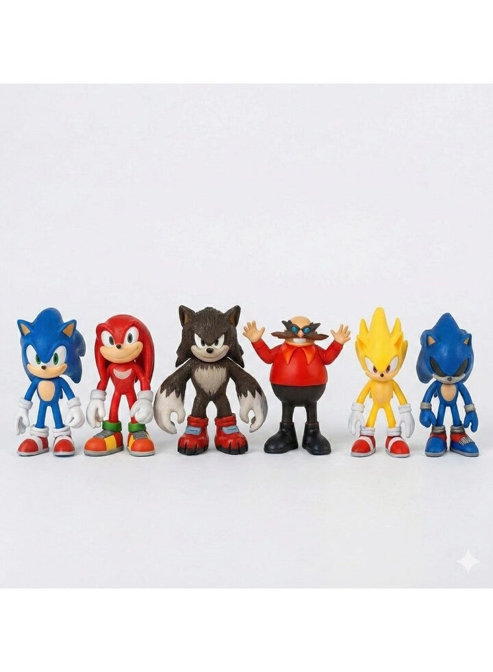 Sonic + Tails + Knuckles + Shadow - Sonic The Hedgehog