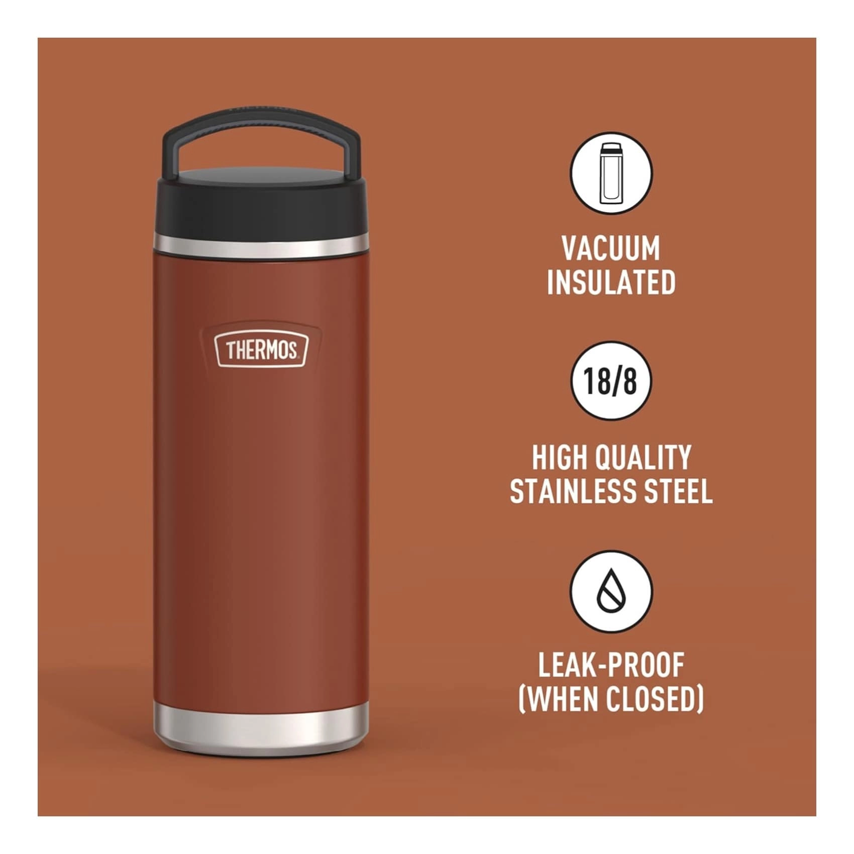 Icon Insulated Bottle 710 ml - Vacuum Insulated
