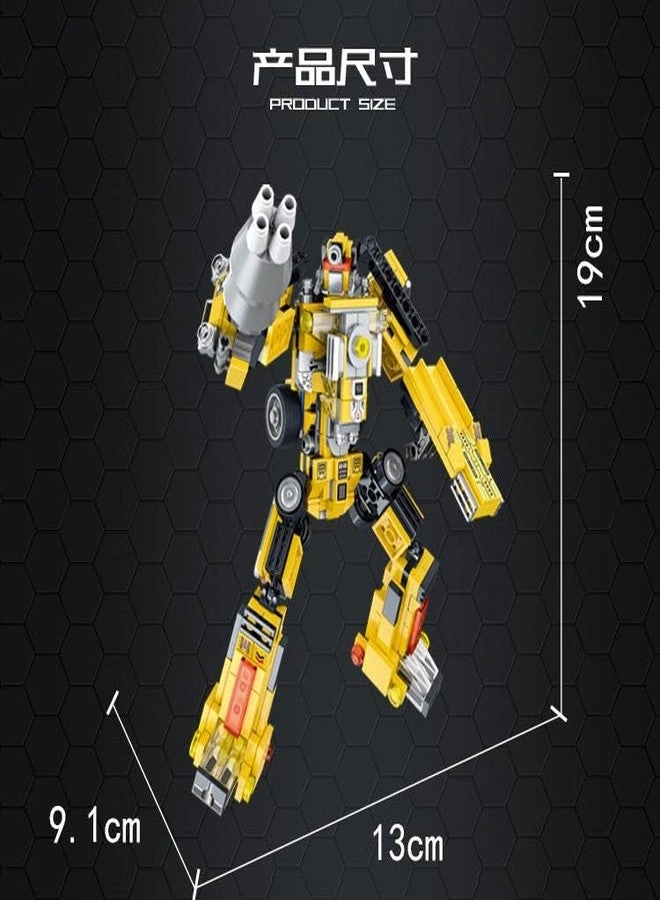 12-in-1 Construction Vehicle Building Set