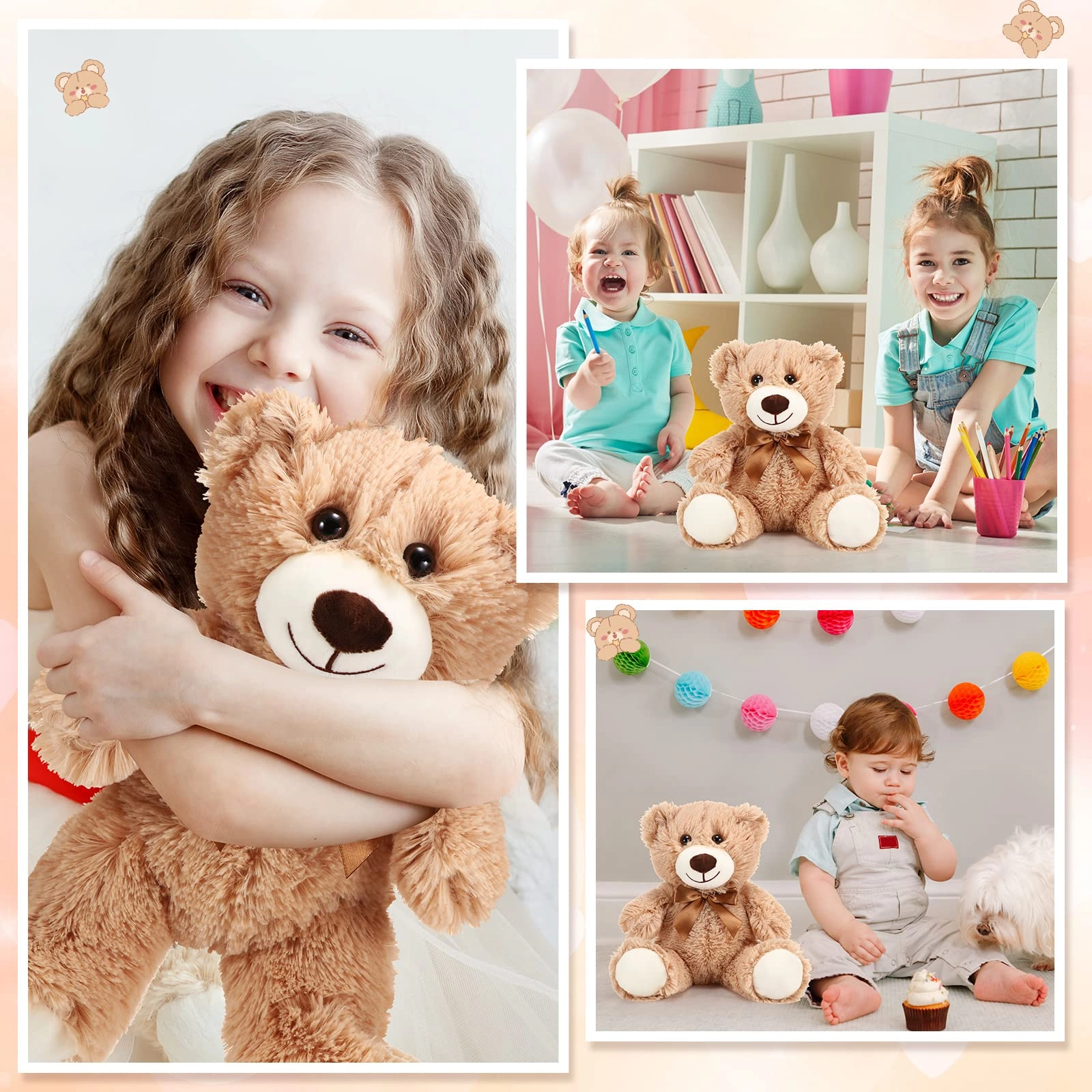 Teddy Bears - 10 Pcs 12 Inch