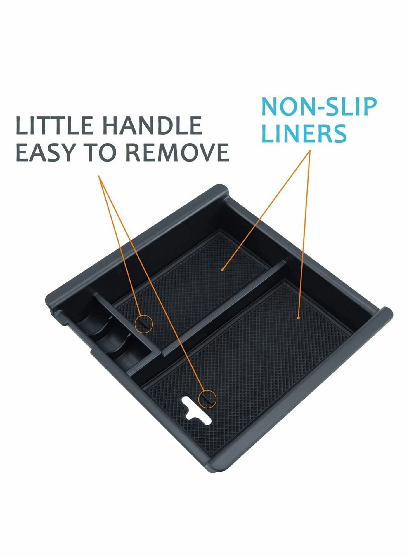 Center Console Accessory Organizer - Toyota Tacoma 2016 2017 2018 2019 2020 2021 2022