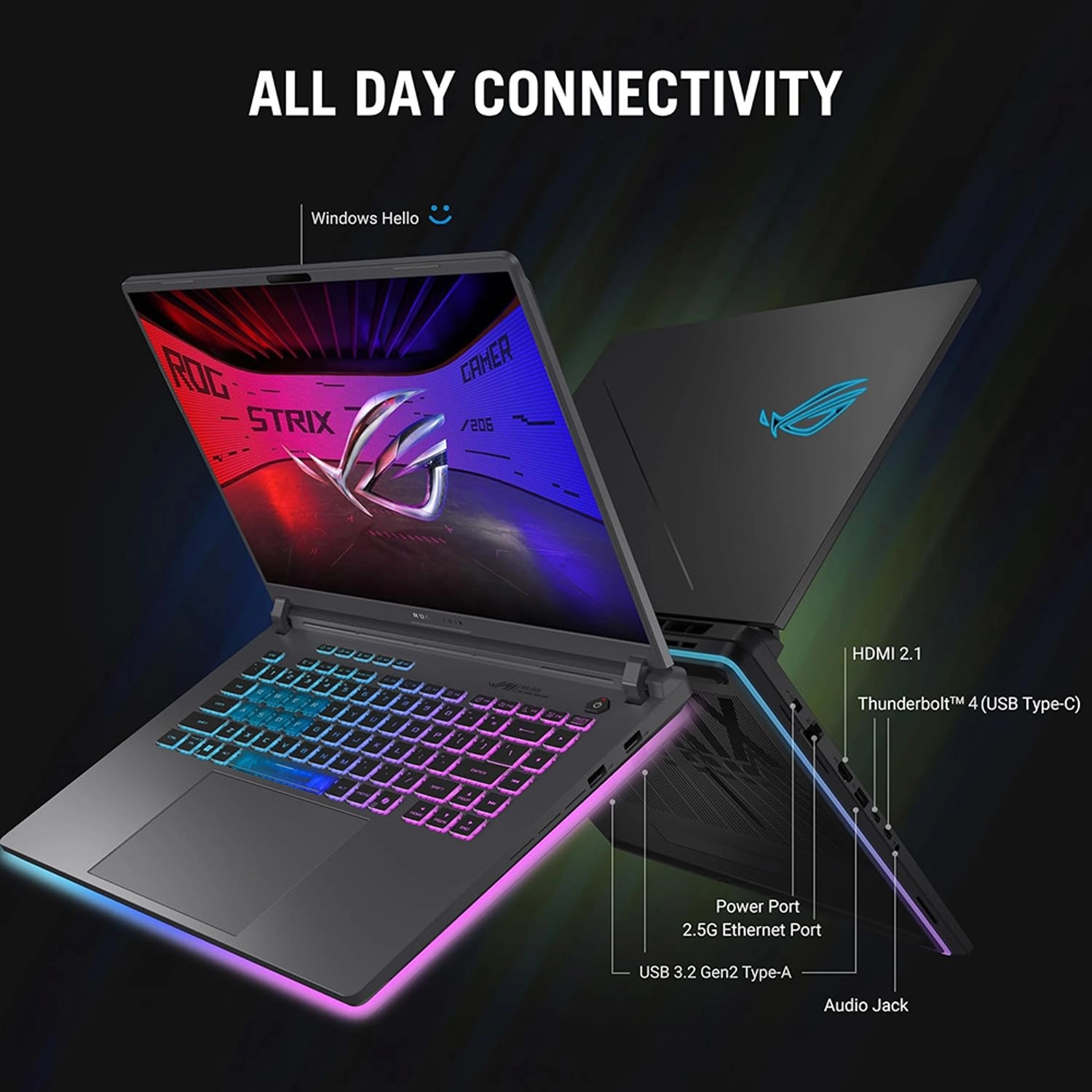 ROG Strix G16 90NR0LB1 - 16'' Core i7-14650HX 16GB RAM 1000GB SSD