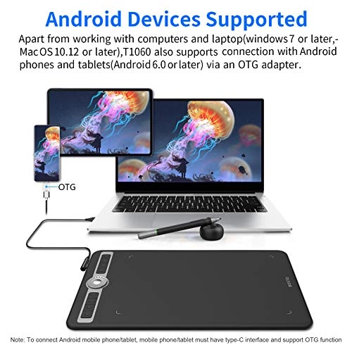 A50 - 10x6 Inches 8192 Levels