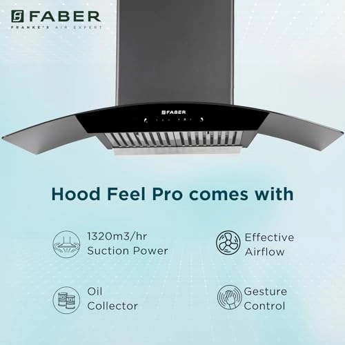 Hood Feel Pro TC SC BF BK 90 - 1320m3/hr 90 cm