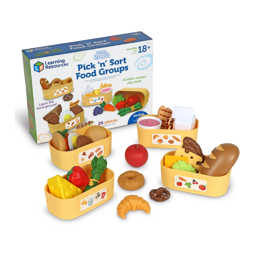 Learning Resources Sprouts Pick 'n' Sort Food Groups - 18 months 26 pieces