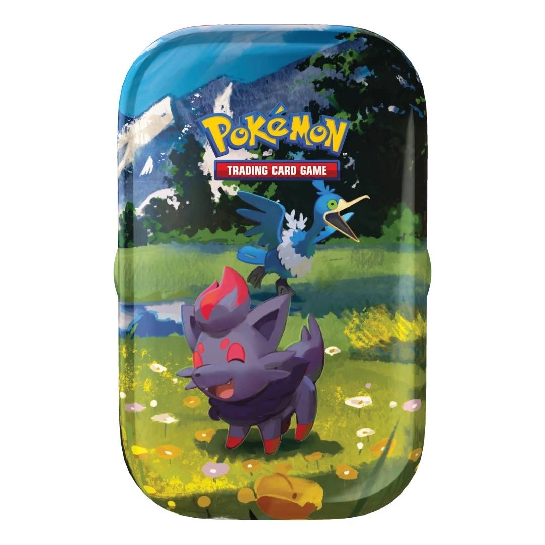 Mega Evolution - Heroic Ascent Mini Tin - 2 Booster Packs + Geek IT Trading Card customized Sleeve