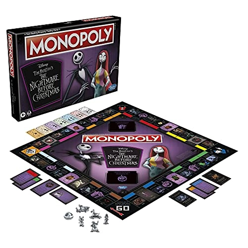 Monopoly: Disney Tim Burton's The Nightmare Before Christmas Edition