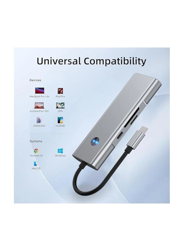 USB C Hub - MacBook Pro/Air iPad Pro M2 M1,XPS,Chromebook