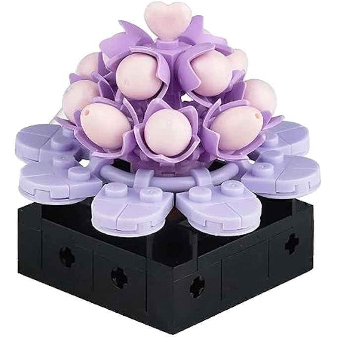 Generic MINI FLOWER SUCCULENT BONSAI - 4 pcs