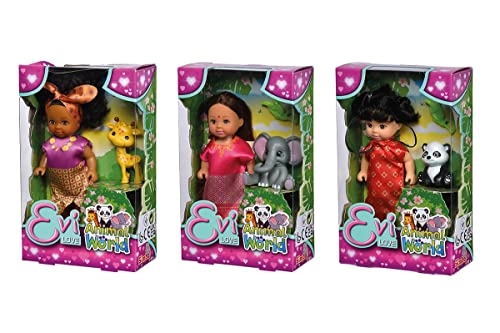 Evi Love Animal World Doll - 12 cm Girl Ages 3+