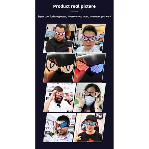 LED Glasses - 1 adult #511