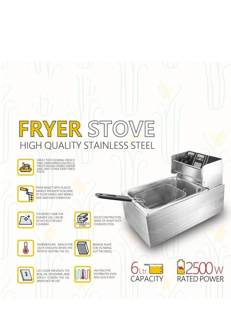 Deep Oil Fryer - 6L