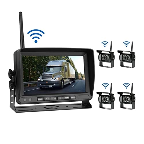 Car Monitor Rear View Backup Camera - Night vision Wireless 1080P