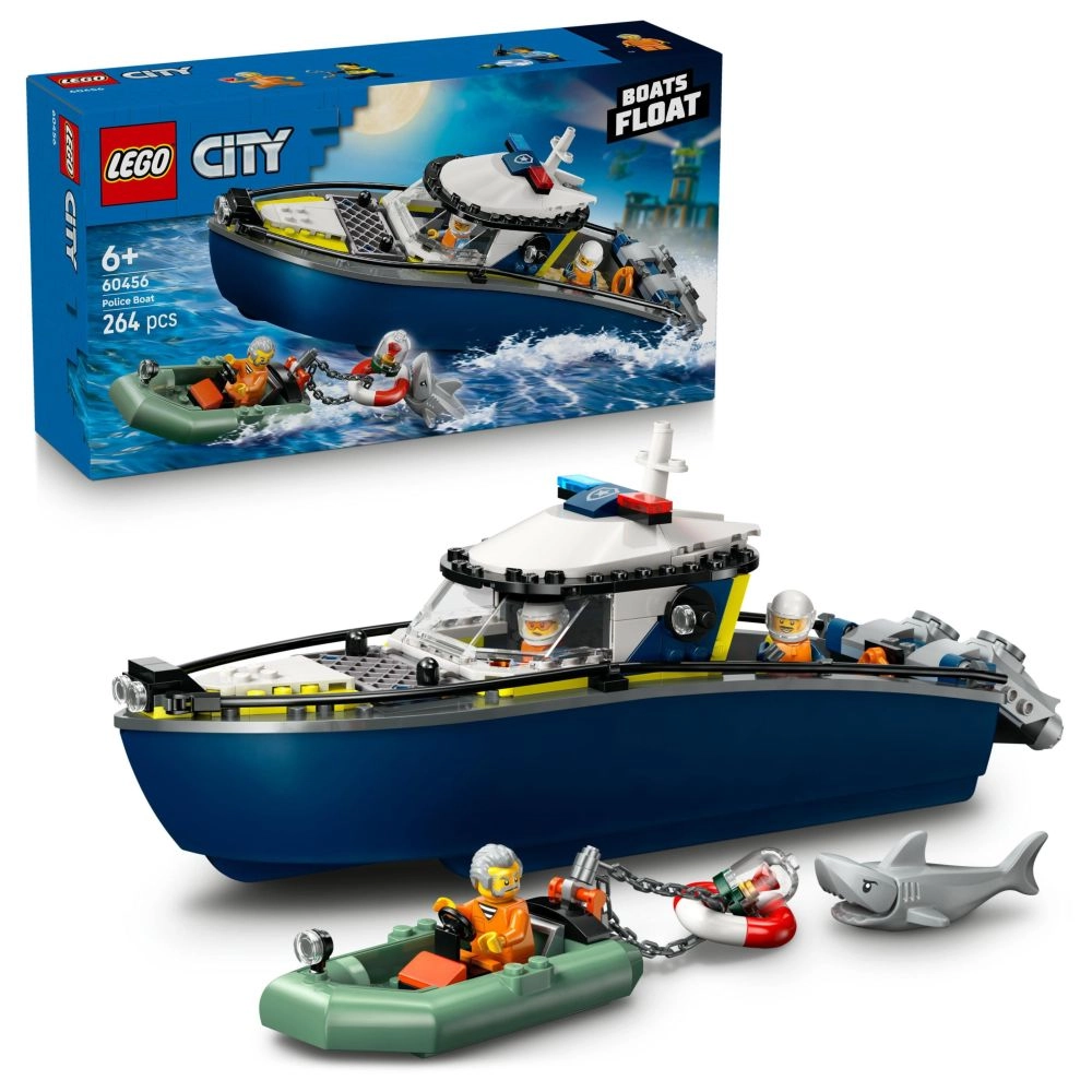 LEGO City Police Boat Chase (60456)
