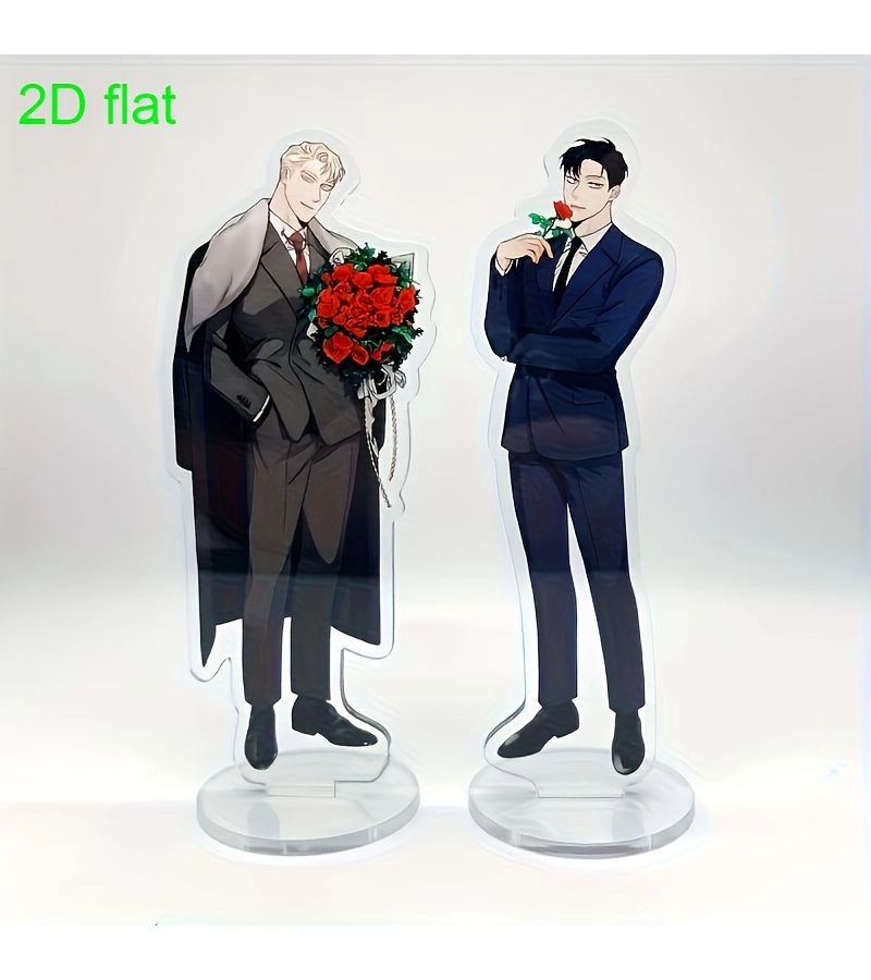 Generic 2D Flat Anime Manhwa Acrylic Stand - PMMA